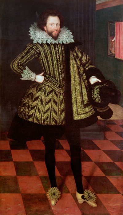Sir John Kennedy von Barn Elms, 1614 von Marcus Garret Gheeraerts the Younger